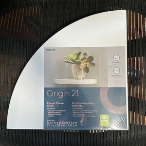 Never opened Round Corner Shelf